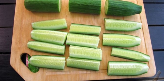 Чимчи из огурцов