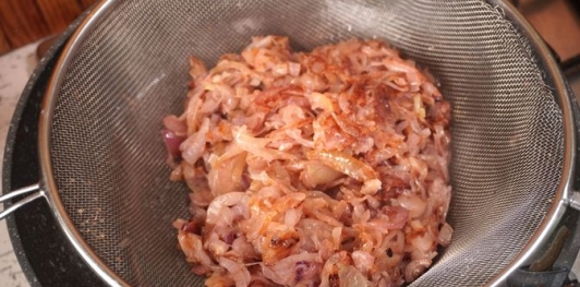 Куриный тарт с луково-сырной начинкой (без муки)