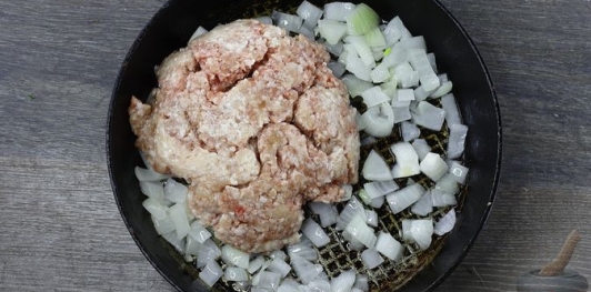 Суп с фаршем и стручковой фасолью