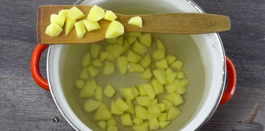 Суп с фаршем и стручковой фасолью