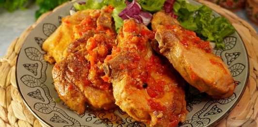 Свиная корейка по-дебреценски