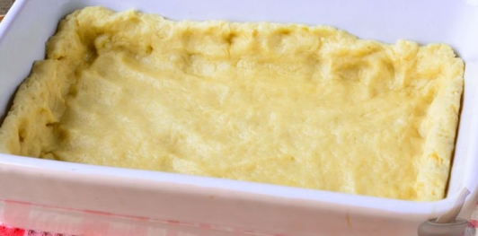 Тёртый пирог с грушами