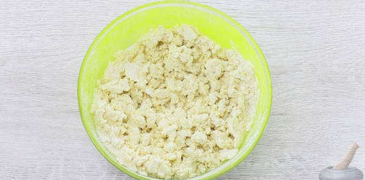 Творожная галета с абрикосами