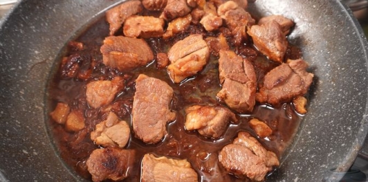 Баранина с кабачками и нутом