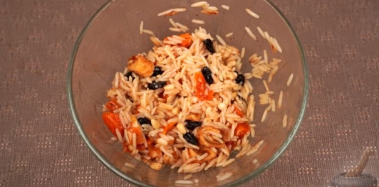 Фаршированные перепела с рисом, инжиром, курагой и кедровыми орехами