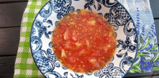 Фаршированные помидоры с курицей и рисом