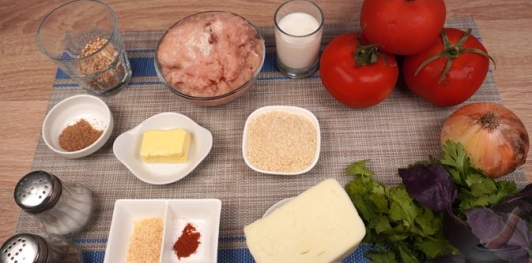 Фаршированные помидоры с мясом, гречкой и сыром