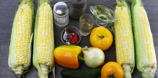 Гаспачо с кукурузой