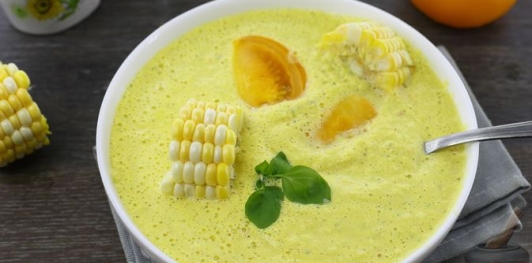 Гаспачо с кукурузой