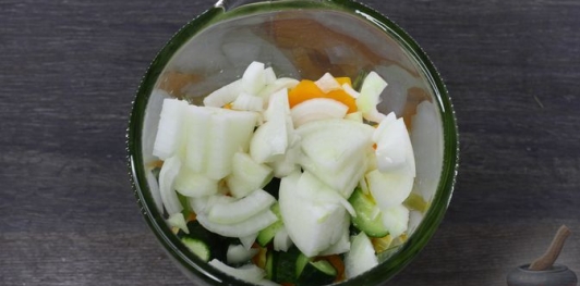 Гаспачо с кукурузой