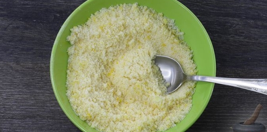 Лимонное печенье с трещинками