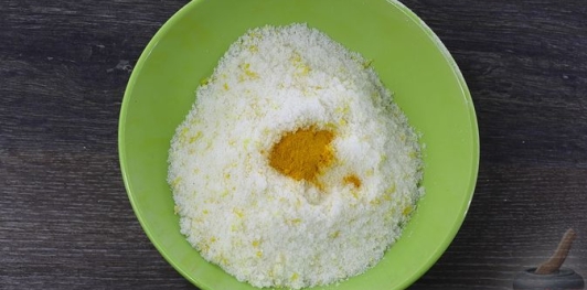 Лимонное печенье с трещинками