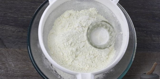 Лимонное печенье с трещинками