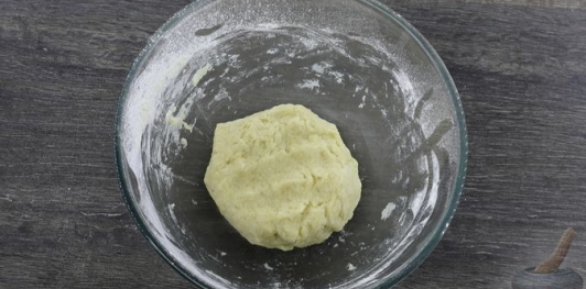 Постная галета с яблоками
