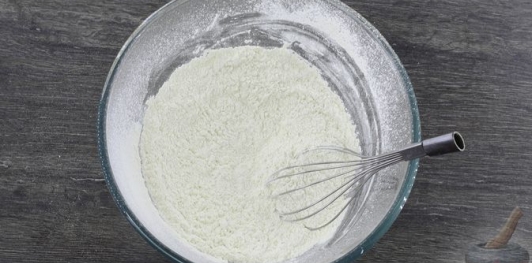Постная галета с яблоками