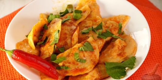 Шемшемоты (ассирийские пельмени с курицей и рисом)