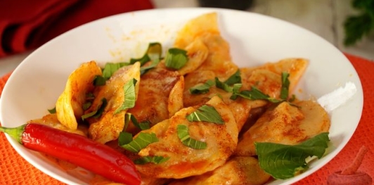 Шемшемоты (ассирийские пельмени с курицей и рисом)