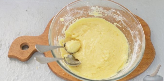 Клёцки из картофеля с жареным луком