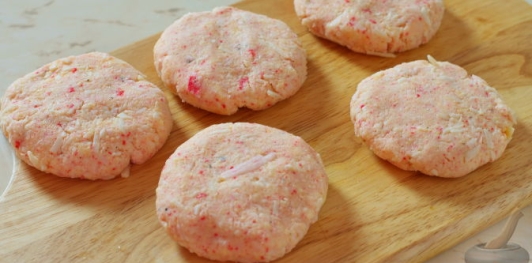 Крабовые биточки с сыром