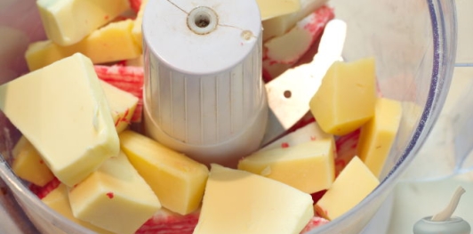 Крабовые биточки с сыром