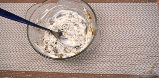 Кумпир (запечённый картофель с начинкой)