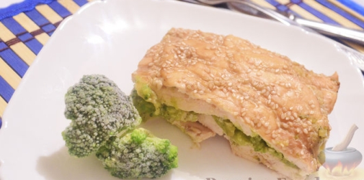 Куриное филе с брокколи