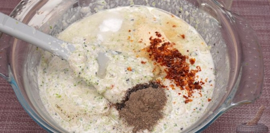Куриное суфле с брокколи
