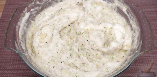 Куриное суфле с брокколи