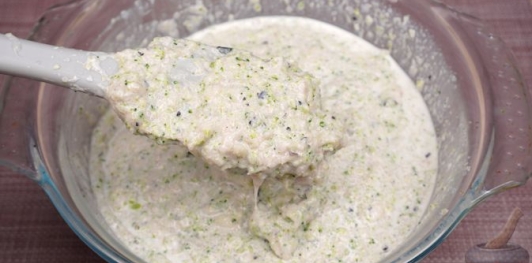 Куриное суфле с брокколи
