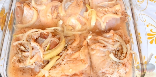 Куриные бедрышки в яблочном соке