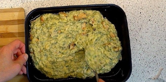 Маринов кекс (закусочный кекс с курицей)
