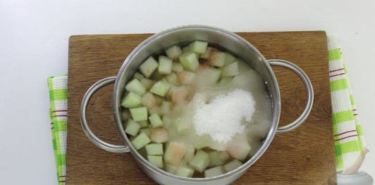 "Мармелад" из арбузных корочек