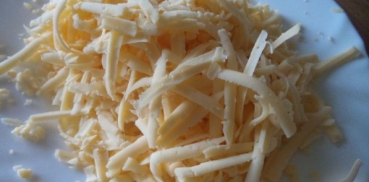 Новогодний салат "Часы"