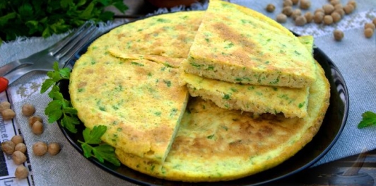 Омлет с нутом