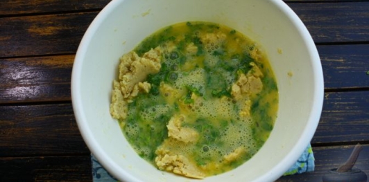 Омлет с нутом