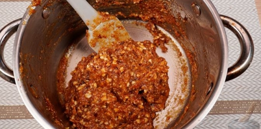 Печенье с инжиром и миндалём