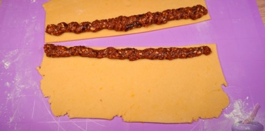 Печенье с инжиром и миндалём