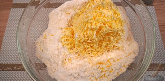 Печенье с инжиром и миндалём