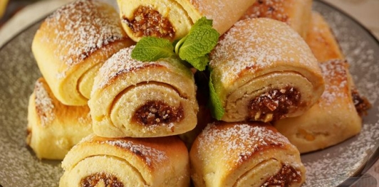 Печенье с инжиром и миндалём