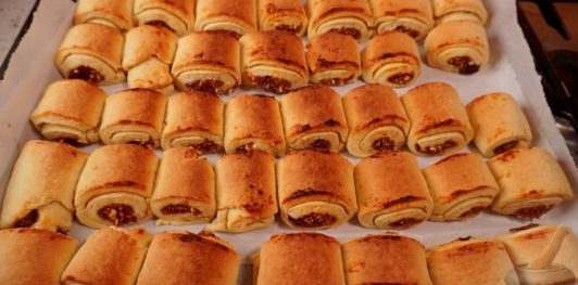 Печенье с инжиром и миндалём