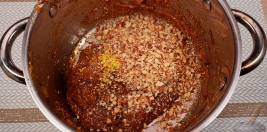 Печенье с инжиром и миндалём