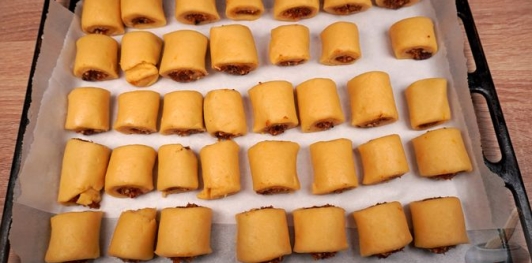 Печенье с инжиром и миндалём