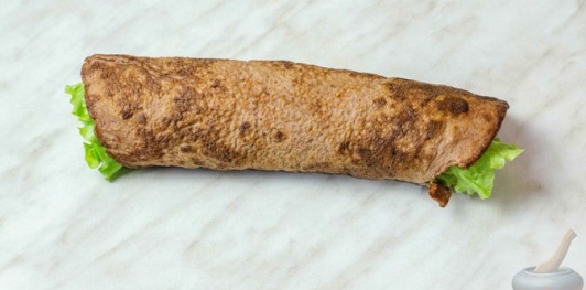 Печёночные блинные рулетики с морковью и плавленым сыром