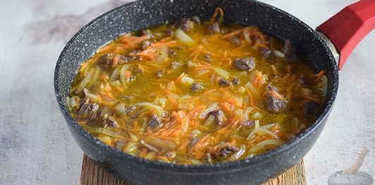 Перловка с говядиной