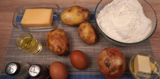 Польские пероги с картофелем и сыром
