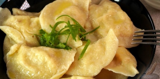 Польские пероги с картофелем и сыром