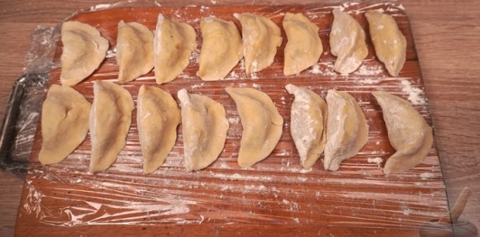 Польские пероги с картофелем и сыром