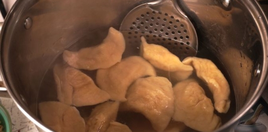 Польские пероги с картофелем и сыром