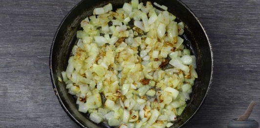 Постный салат "Копна сена" из тыквы с грибами, по-корейски