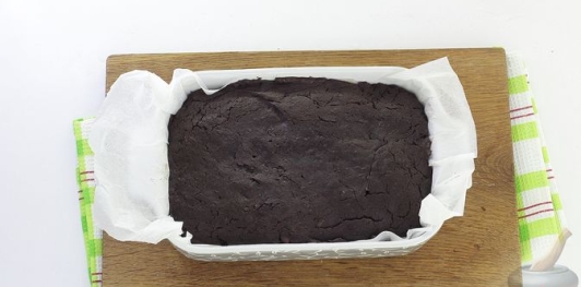 Пряный брауни из фасоли (без яиц)